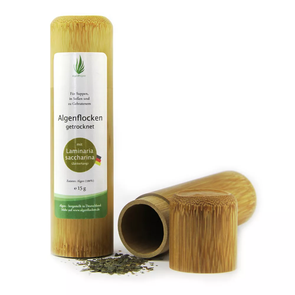 Algenflocken Laminaria saccharina (Zuckertang), getrocknet, 15g