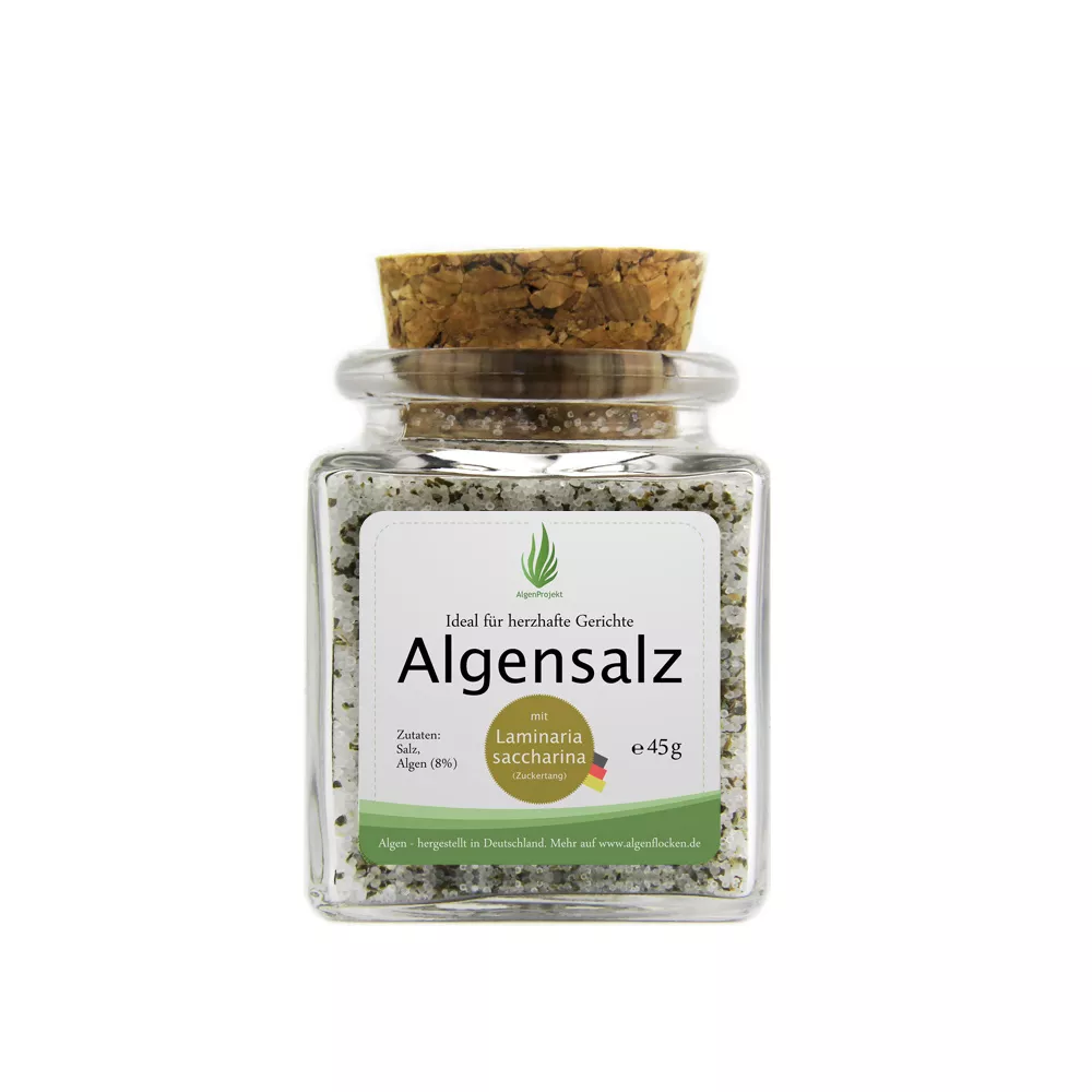 Algensalz mit Laminaria saccharina (Zuckertang), 45g