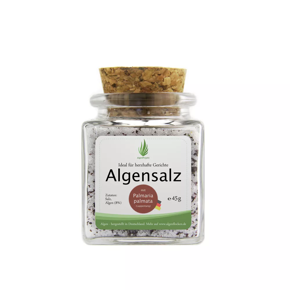 Algensalz mit Palmaria palmata (Lappentang), 45g