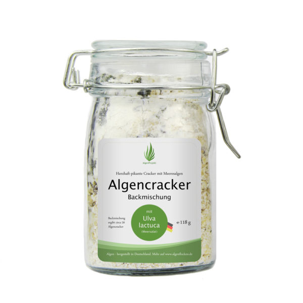 Algencracker mit Ulva lactuca (Meersalat), 118g