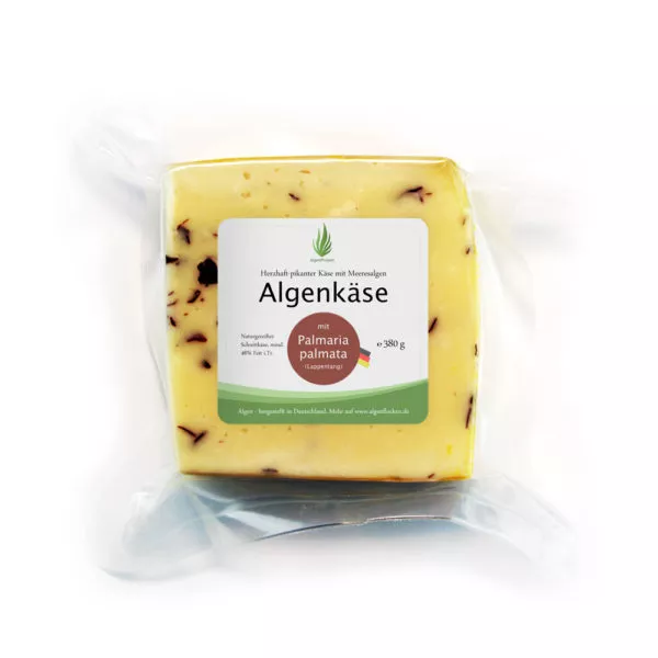 Algenkäse mit Palmaria palmata (Lappentang), 380g