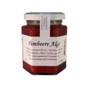 Himbeermarmelade mit Alge, 200g