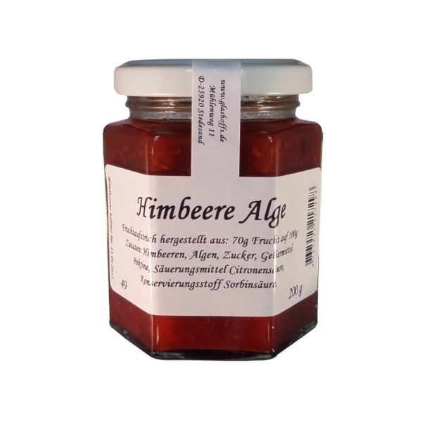 Himbeermarmelade mit Alge, 200g