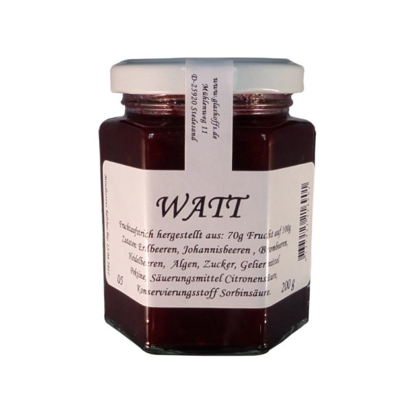Marmelade (Mehrfruchtaufstrich) mit Alge, 200g